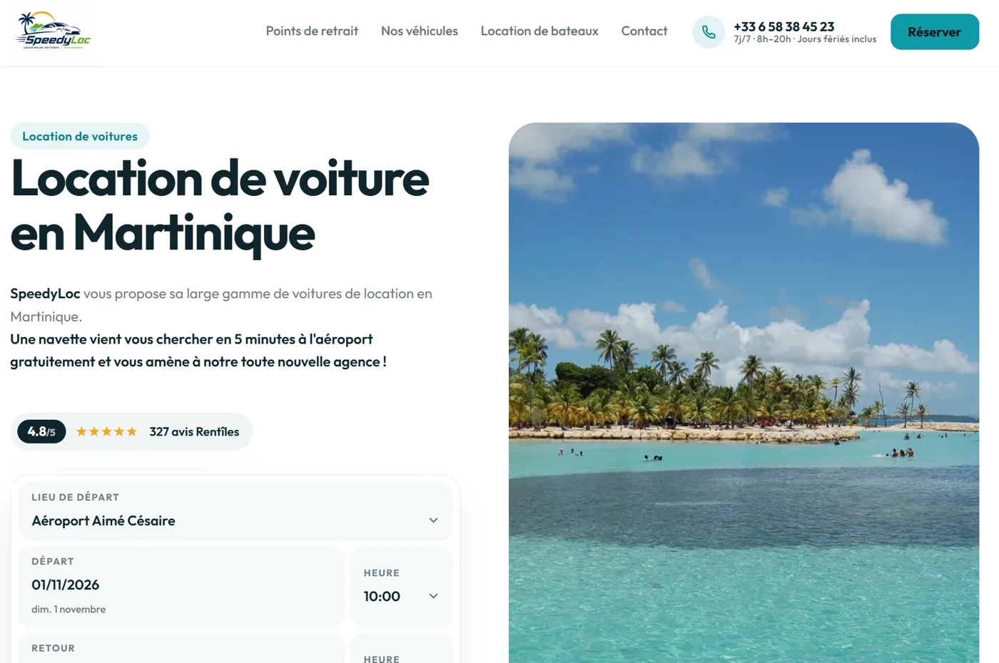 Aperçu du modèle Lagon