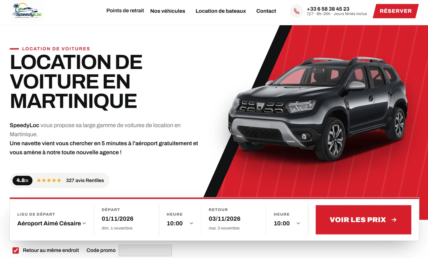 Aperçu du modèle Sport